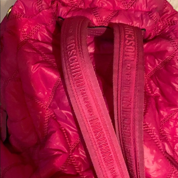 Moschino hot pink back pack - Picture 7 of 11